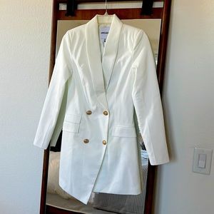 Unique 21 white suit dress